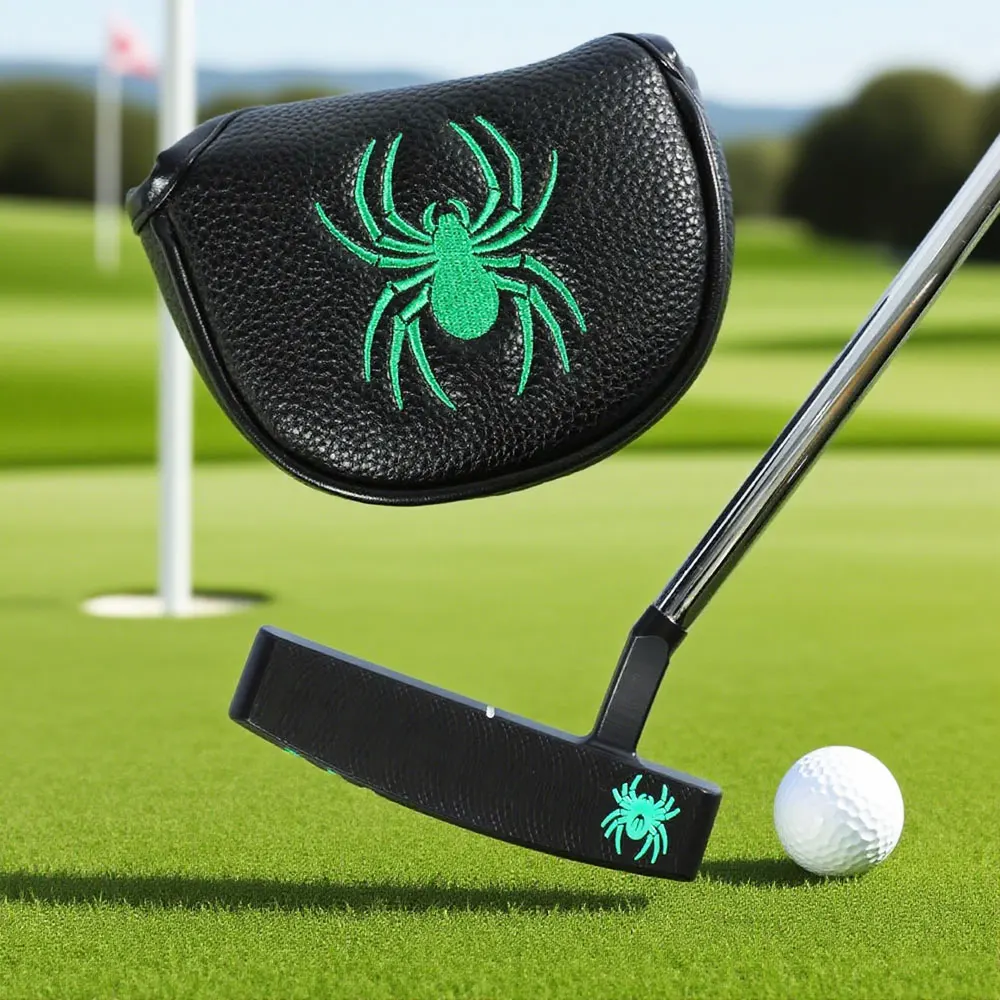 Клюшки для гольфа Черная клюшка для гольфа Широкая устойчивая клюшка для гольфа Стальные валы и головной убор для гольфа Длина 33/34/35