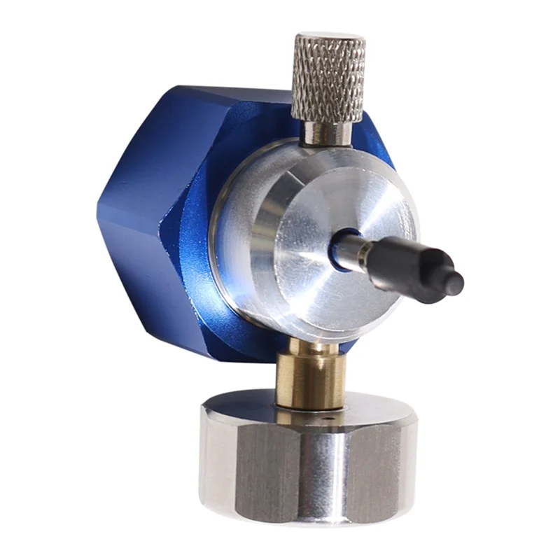 

VEHO-Airsoft Propane Filling Adapter For Green Gas With Pressure Gauges Thimble Protective Cover With Propane Camping Tank