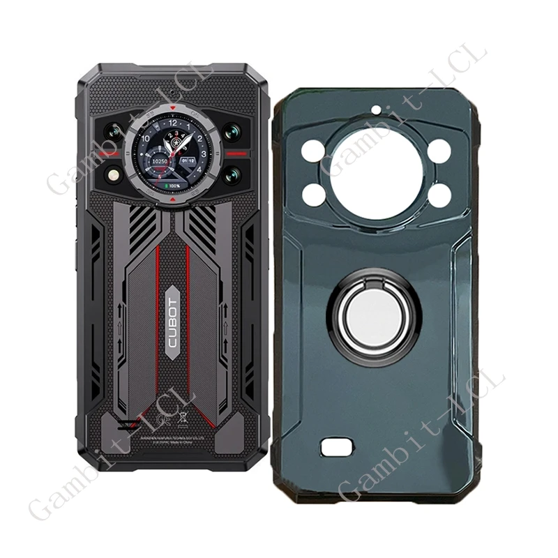 For Cubot KingKong 11 King Kong 11 KingKong11 2025 Back Ring Holder Bracket Phone Case Smartphone TPU Soft Cover