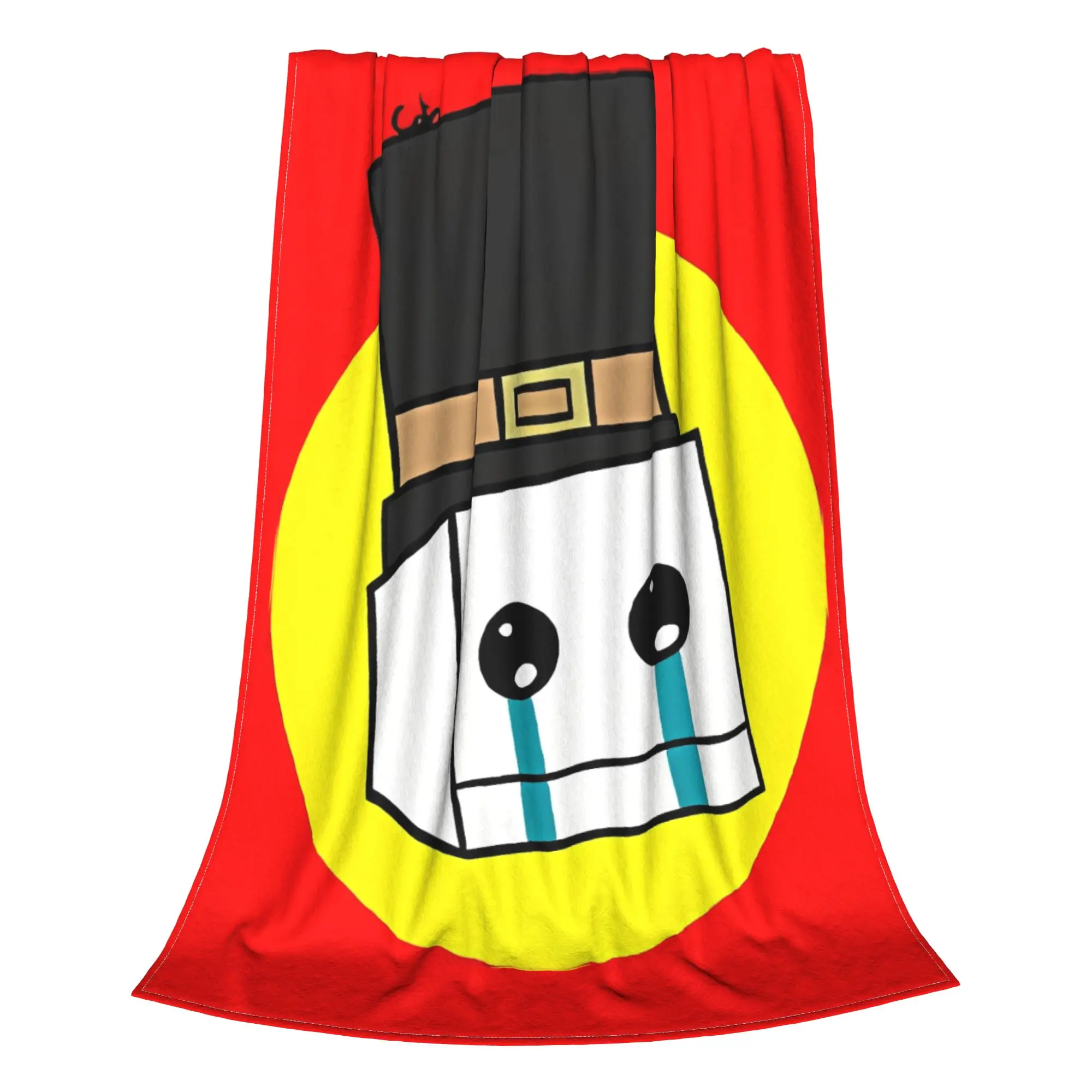 1PC Home Cute Room Decor Hatty Hattington Blanket Throw Blanket BattleBlock Theater Novelty Warm Blanket All Season