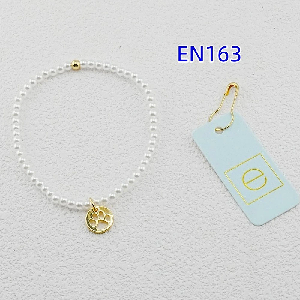 

YEEVAA Classic 2.5mm Faux Pearls with Charms Bracelet, Fashion Jewelry Gift for Women Daily Layering