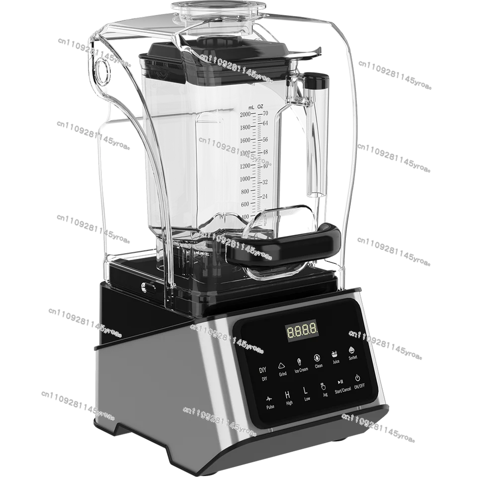 Factory Wholesale Soundproof Multi-functional Commercial Electric Mixer Fresh Fruit High Speed Touchpad Juice Mixer Blender