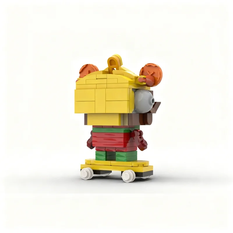 133pcs MOC 9 Volt Brickheadz Model Building Toys Blocks Christmas Gifts Construction Assemble DIY Education Brick Creative Idea