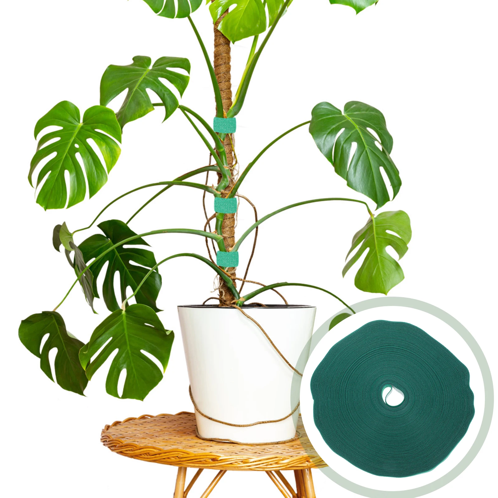 

Plant Support Tape Horticultural Tie Garden Ties for Plants outside Wire Straps Flexible Gardening