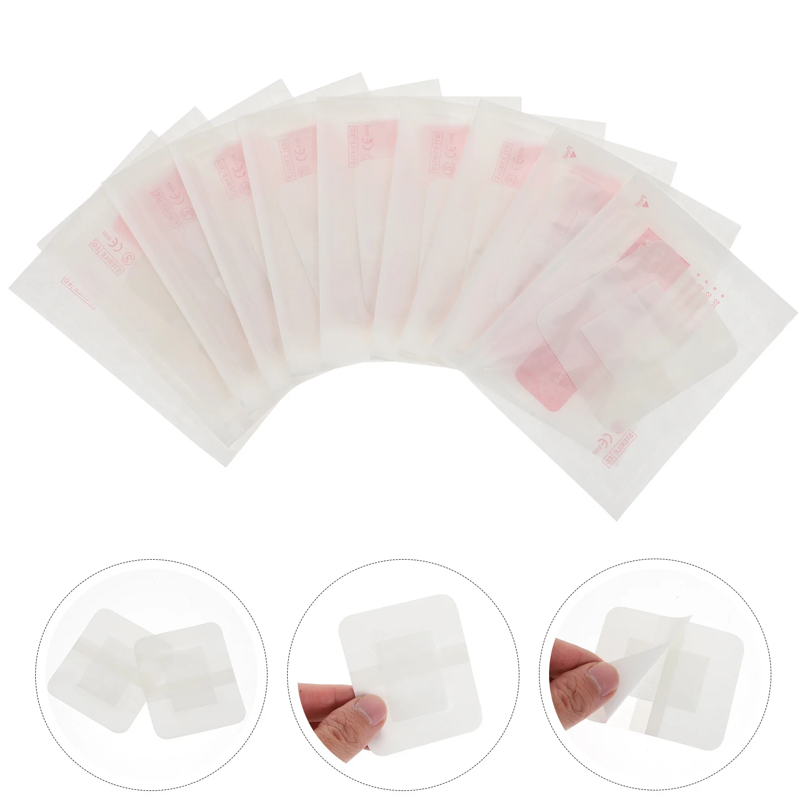 

10pcs Baby Navel Patch Waterproof Breathable Disposable Umbilical Cord Sticker For Newborn Wound Healing Swimming Care Infant