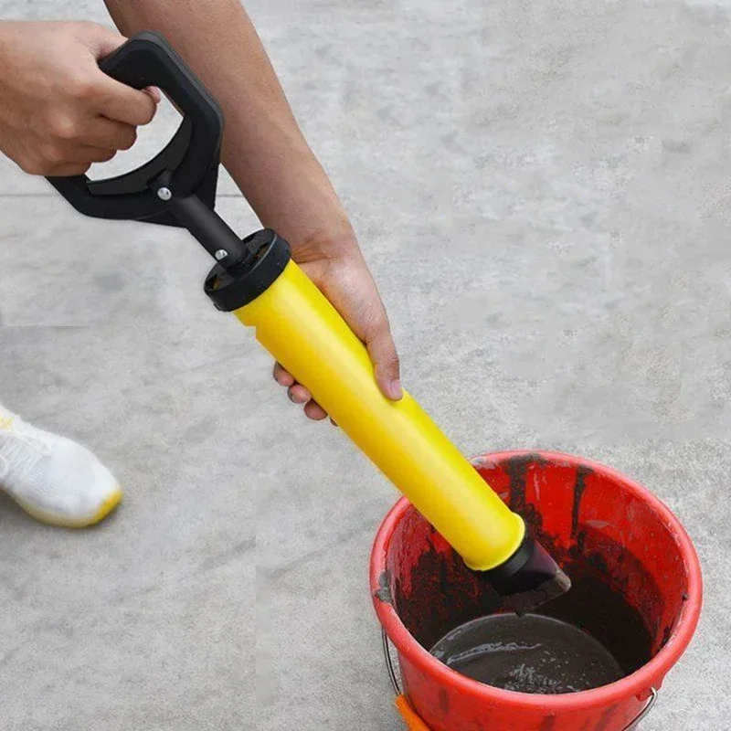 Pistolet à ciment en acier inoxydable pour porte et fenêtre, outil de calfeutrage, ancre de porte de sécurité