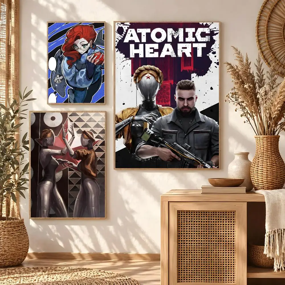 Game Atomic Heart Poster Classic poster and wall art prints are suitable for living rooms, bedrooms,and home
