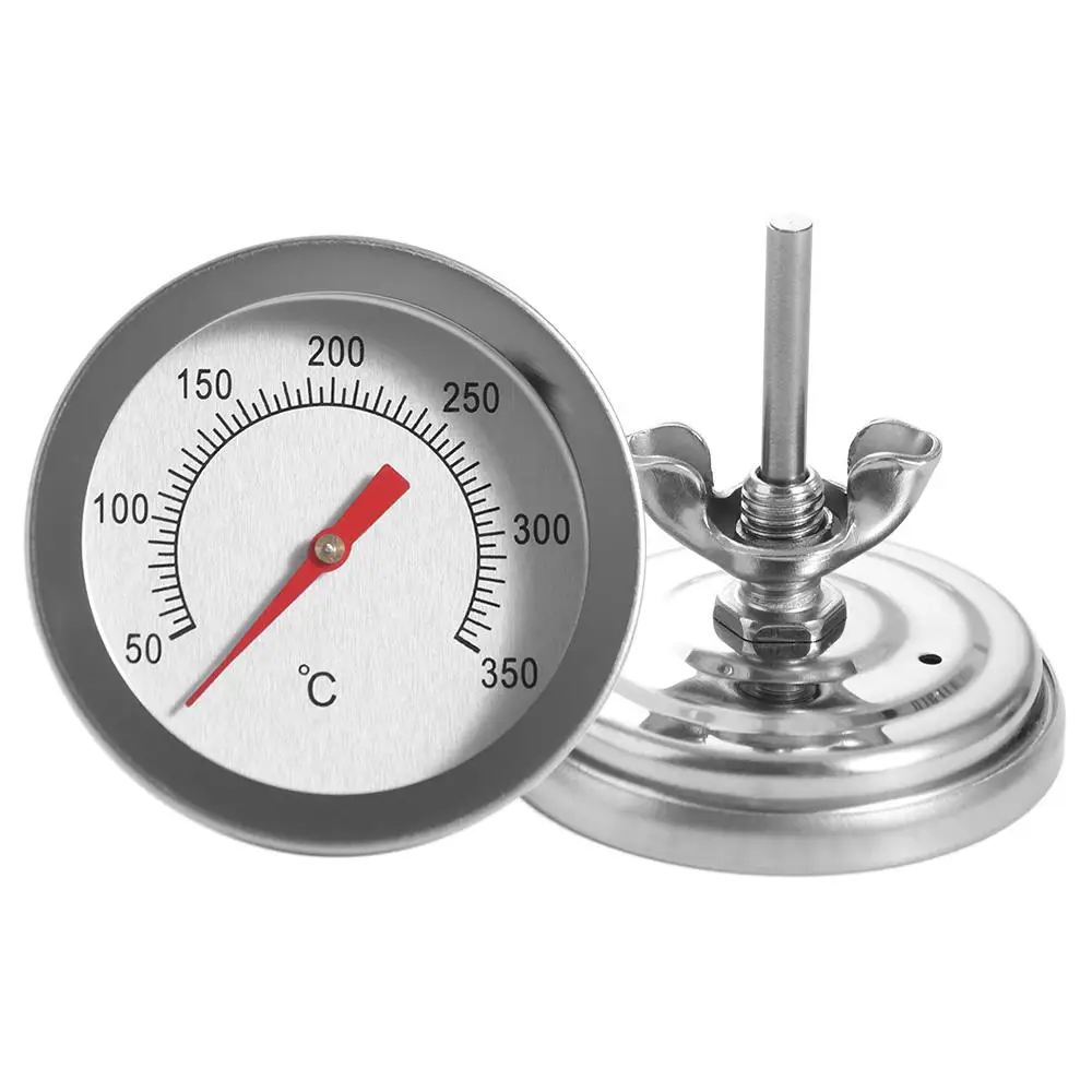 

Convenient Large Face BBQ Thermometer Probe Bimetallic Oven Thermometer Gauge Cook Tool Grill Thermometer Barbecue Charcoal