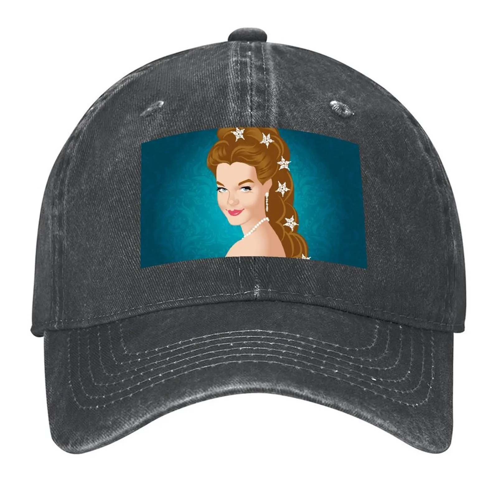 

Empress Sissi Baseball Cap Custom Cap Fishing cap Golf Hat Man fishing caps man Women Beach Fashion Men's