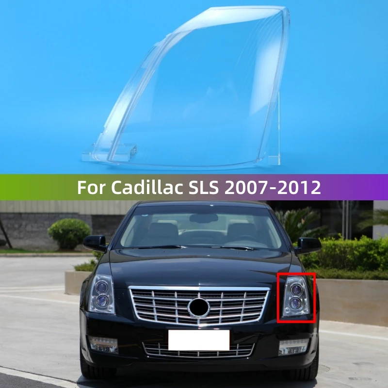 

For Cadillac SLS 2007 2008 2009 2010 2011 2012 Car Lights Shell Transparent PC Material Front Headlight Shell