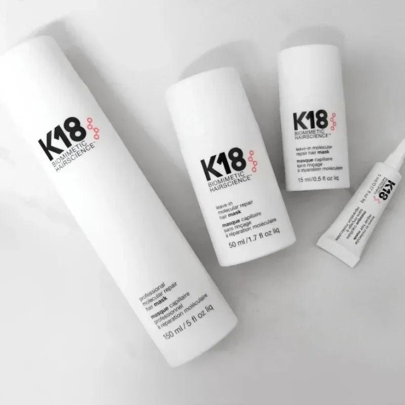 K18 Leave-In Molecular Repair Hair Mask Deep Conditioning Keratin Treatment Soften Hair Smoothing Healthy Hair Care 50ml 150ml