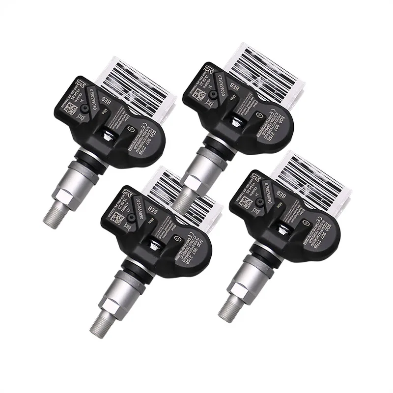 1/4PCS 433MHZ TPMS Tire Pressure Sensor for Audi A3 A4 A5 A6 A7 A8 E-Tron Q2 Q3 Q5 Q7 Q8 RS7 TT Porsche 911 Cayenne Cayman