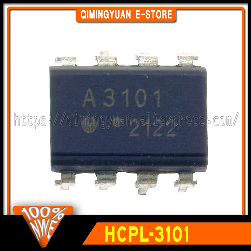 10PCS/LOT HCPL-3101 A3101 DIP8 100% New Spot stock