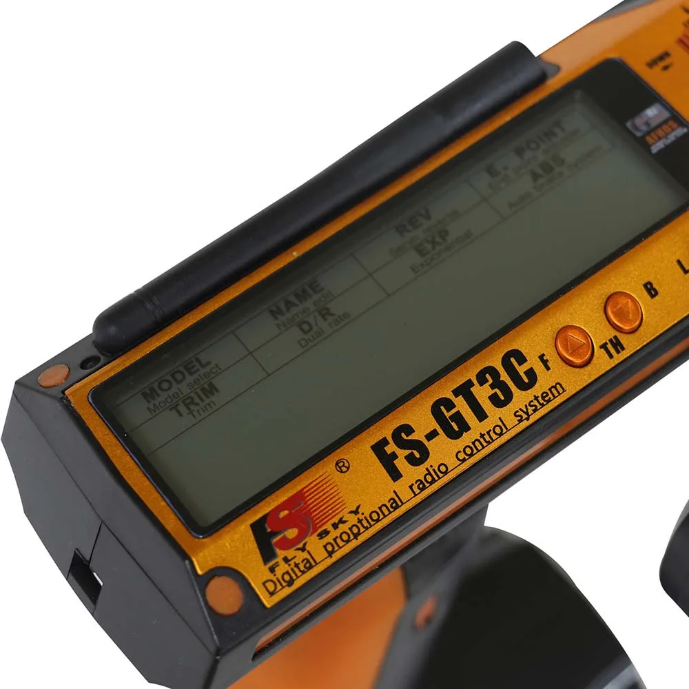 Flysky FS-GT3C 2,4 ГГц 3-канальный пульт дистанционного управления GR3E Приемник встроенный аккумулятор для радиоуправляемых автомобилей Лодка