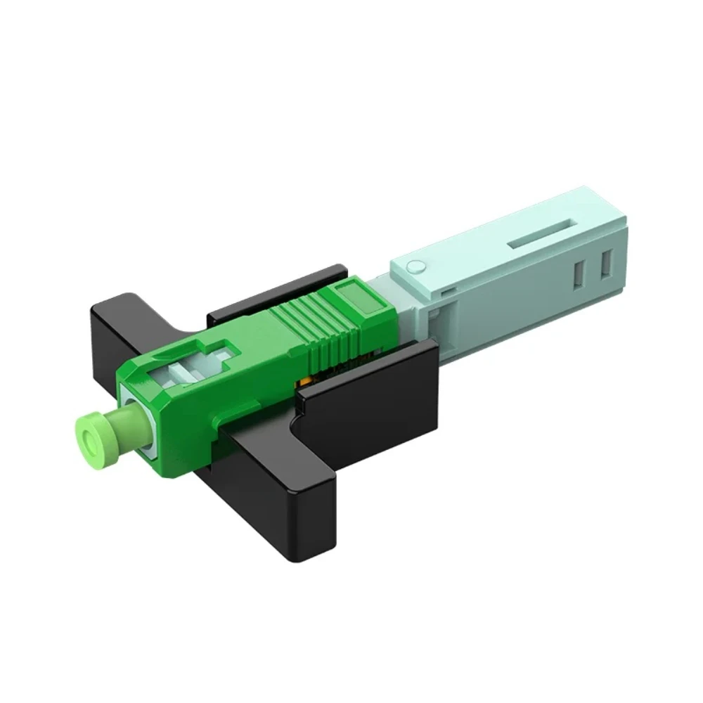 Aircraft Nut Type Quickly Assembly Connector For 2X3mm Drop Cable FFC-3L Telcome Standards Insertion Low Return Loss