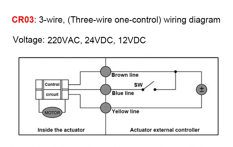 DN15-DN50 Motorisierter Kugelhahn 2-Draht/3-Draht Wasserdicht IP65 2-Wege/3-Wege Elektrische Wasserventile Innengewinde 12V 24V 220V – Detail 7
