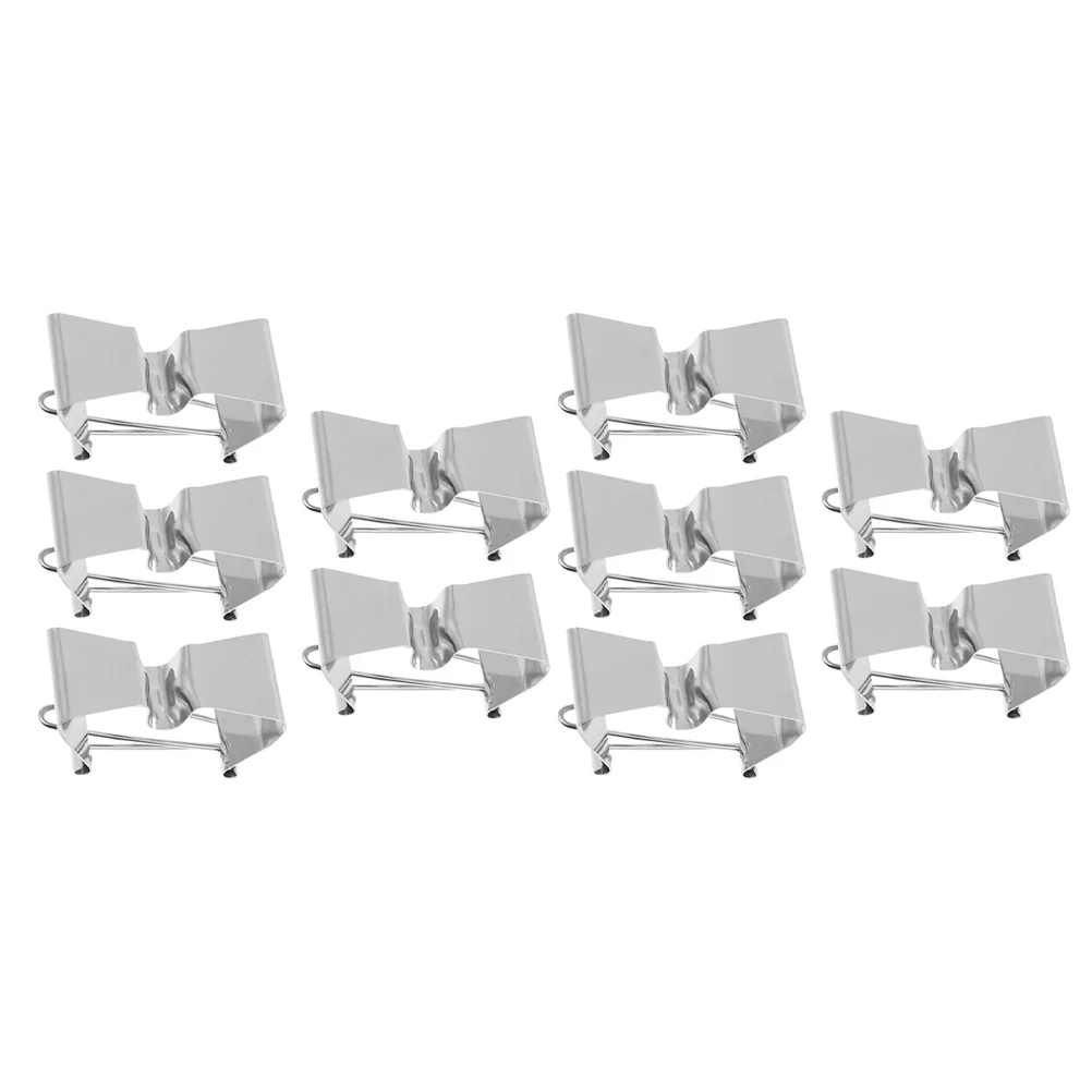 

10 Pcs Canvas Clip Picture Mounts for Frames Oil Kits Stainless Steel Metal Wet Carrier