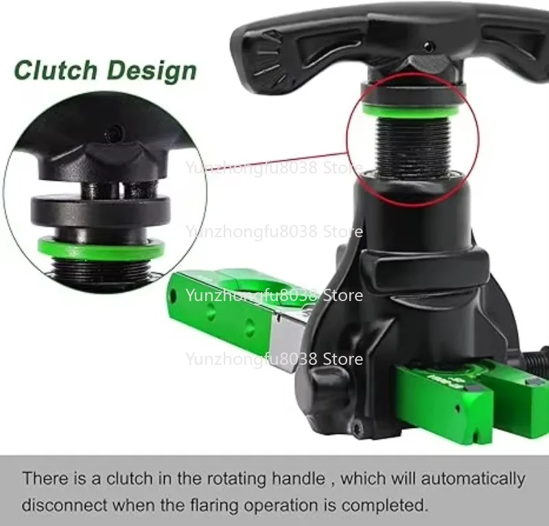 1/4-3/4 Inch OD Duct Flaring Tool Kit | 45° Eccentric HVAC Air Conditioning Refrigeration Tool