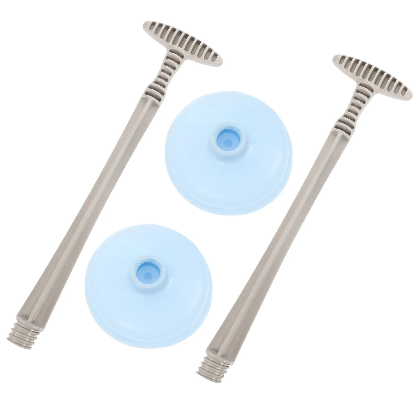 

2pcs Handle Clog Suction Remover Home Office Hotel Plumbing Toilet Cleaner Toilet Clog Remover Tool
