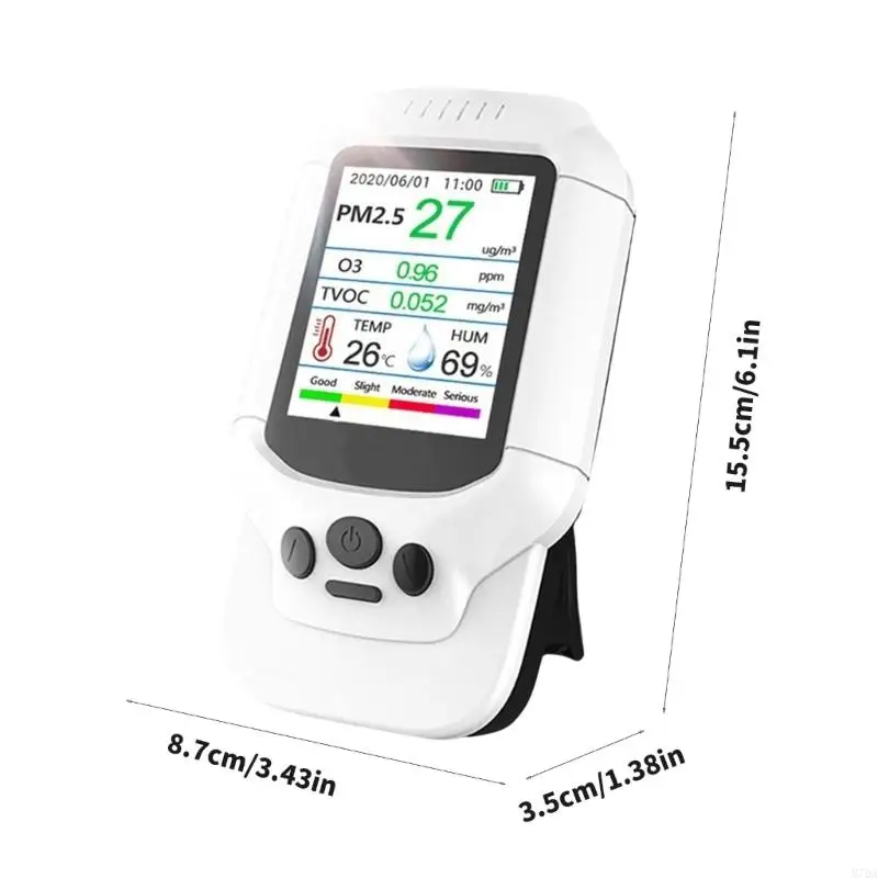 M7DA Air Quality Analyzers With Rechargeable Battery Measure O3 Dust And Pollutants