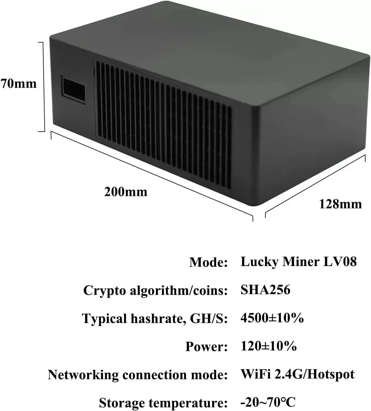 2026   1PCS   SHA-256 LV08 4.5Th/S data processor
