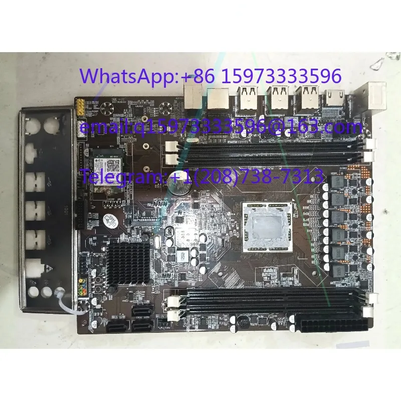 Desktop PC Motherboard AMD A9-9820 Computer Main Board Replacement Repair Part