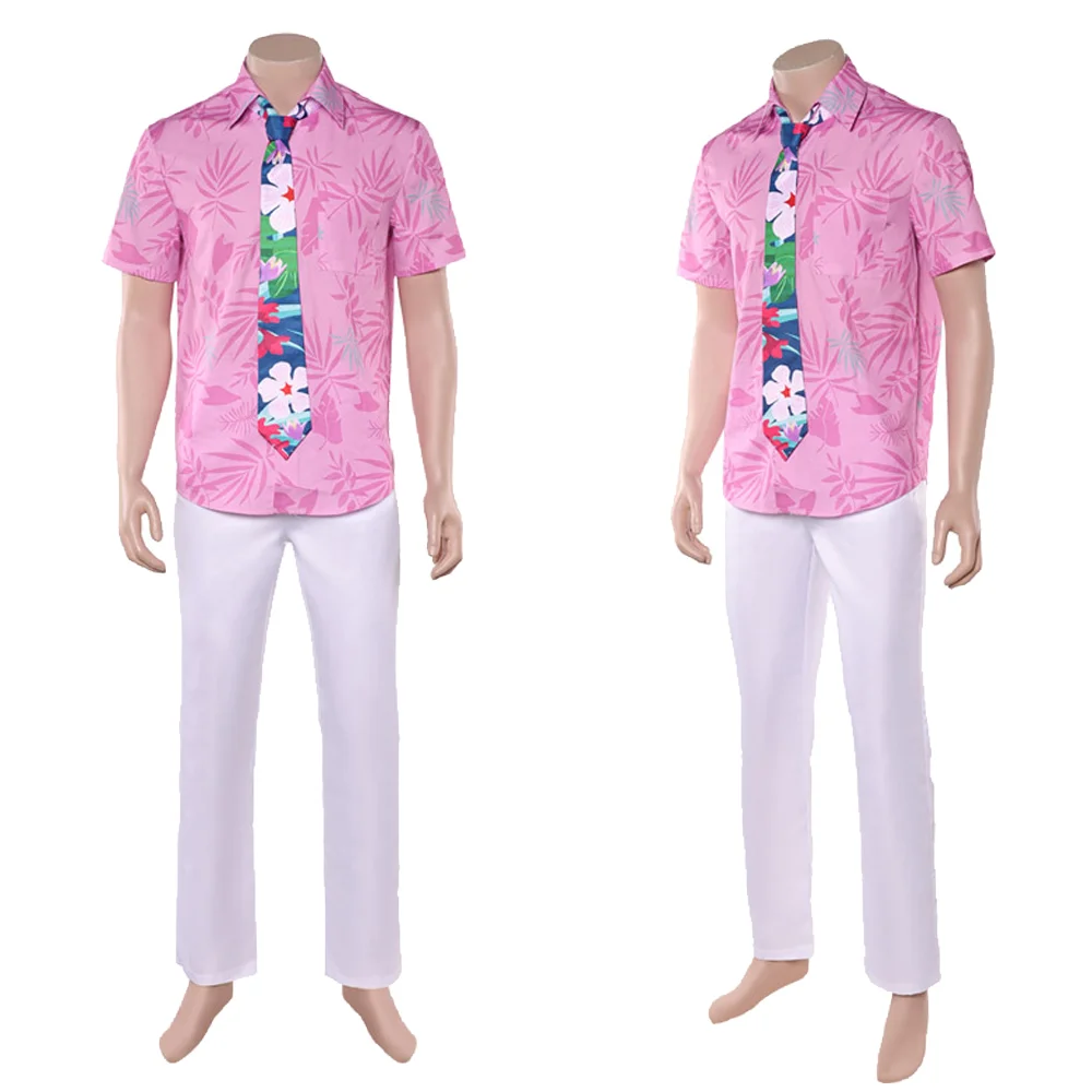 

Nick Wilde Cosplay Costume Full Set Outfit Short Sleeve T-Shirt Tie Pants Adult Males Fox Nick’s Look Halloween Disguise Party