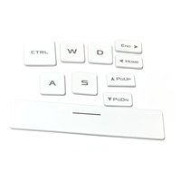 White Replacement Brand New Keycap Key Cap Scissor Clip Hinge Button For ASUS TUF Dash F15 FX516 FX516P FX516PR FX516PE FX516PC