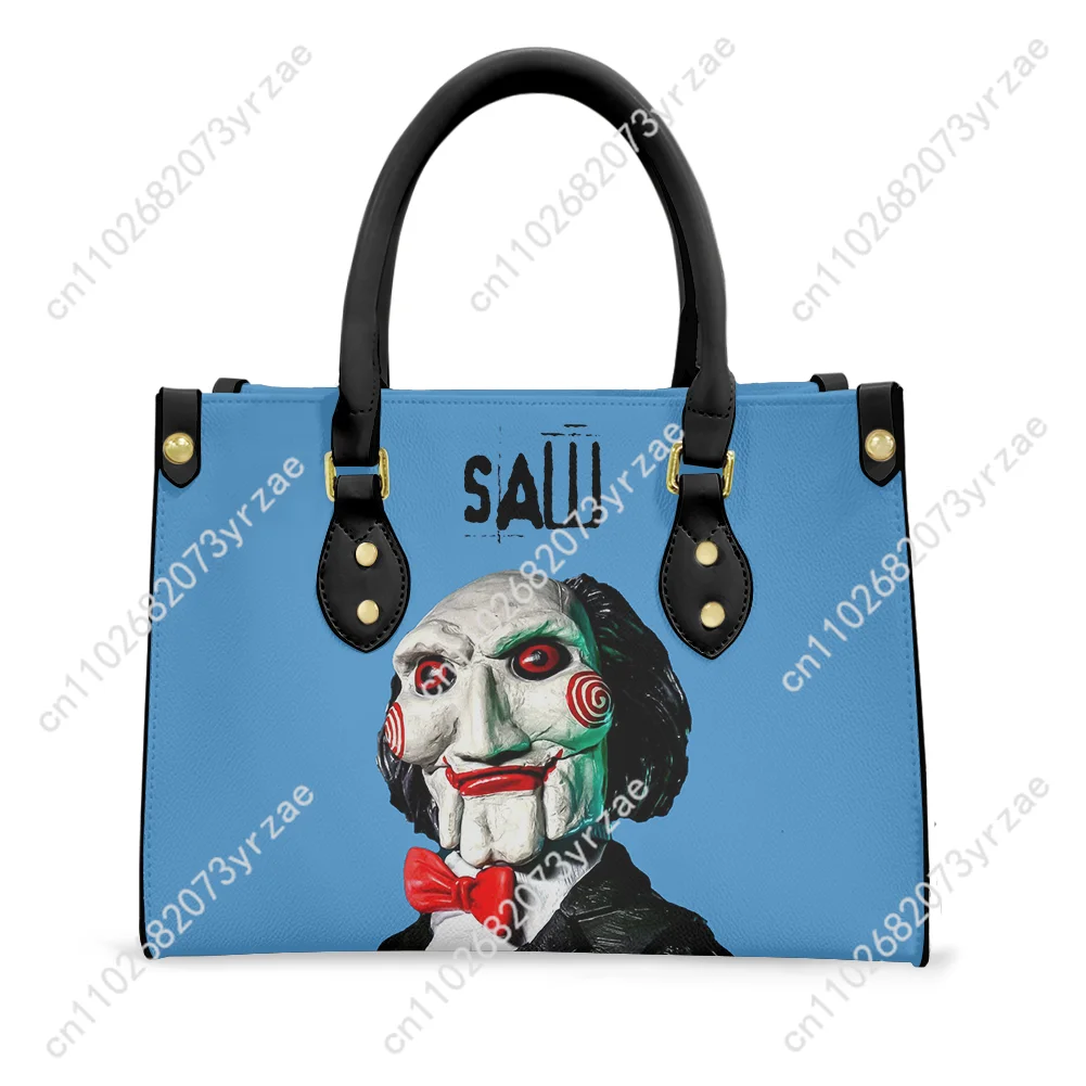 Saw Handbag Mens Womens Fashion Personalized Patterns Tote Bag Shoulder Bag Business Commuter Fashion Leather Purse Custom Bags