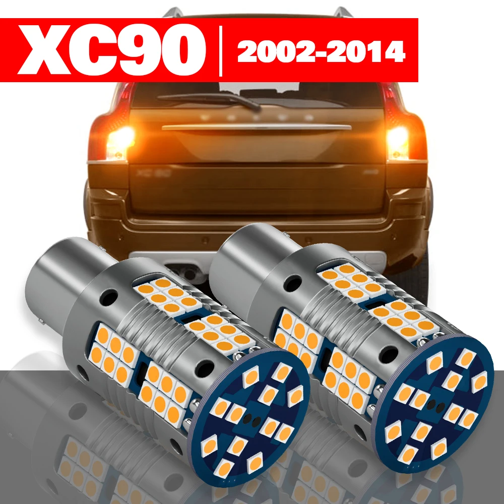 

For Volvo XC90 1 2002-2014 2pcs LED Rear Turn Signal Light Accessories 2003 2004 2005 2006 2007 2008 2009 2010 2011 2012 2013