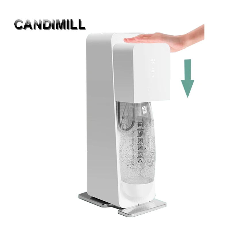 

CANDIMILL Soda Water Machine Juice/Cocktail/Drinking Bubble Water Machine Homemade Carbonate Beverage Soda Maker