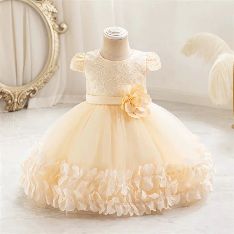 newborn holiday dress Tessa Newborn Gown at Baby Beau & Belle