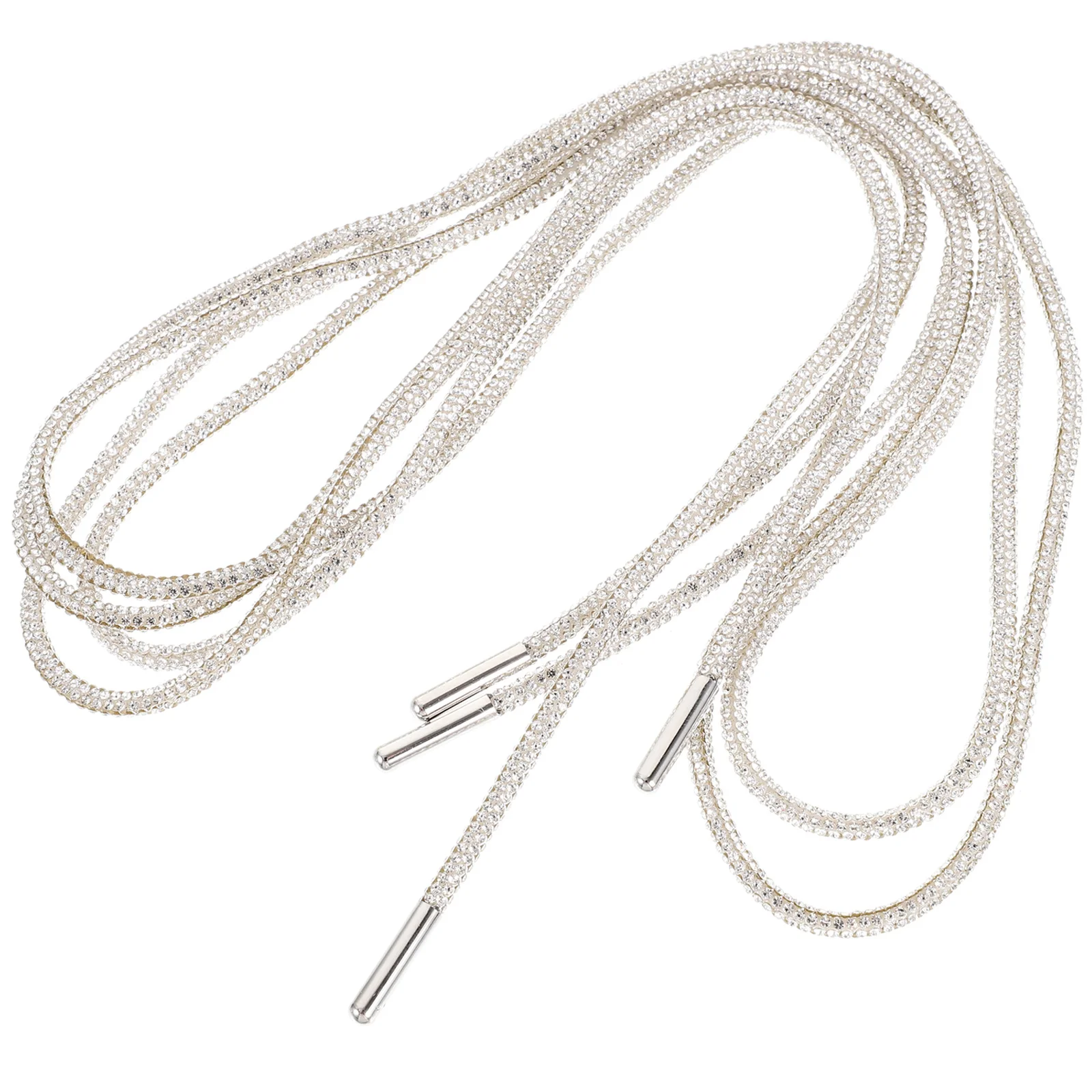 

1pcs 1 Pair Crystal Shoe Laces Rhinestone Bling Glitter Shoelaces For Sneakers Casual Shoes Durable Decorative Sparkly Laces