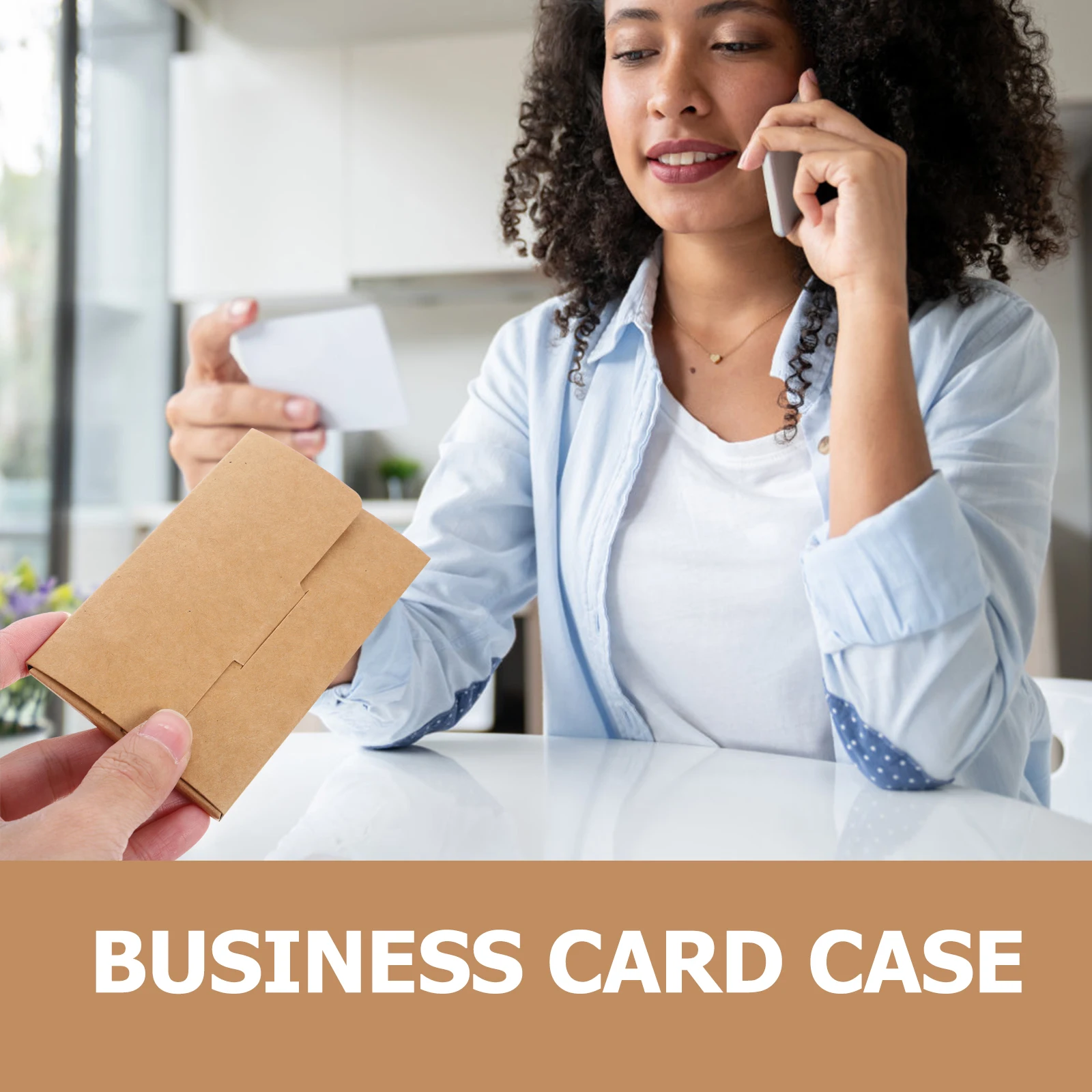 

30 Pcs Business Card Packaging Box Cards Holder Boxes Desktop Case Packing Office