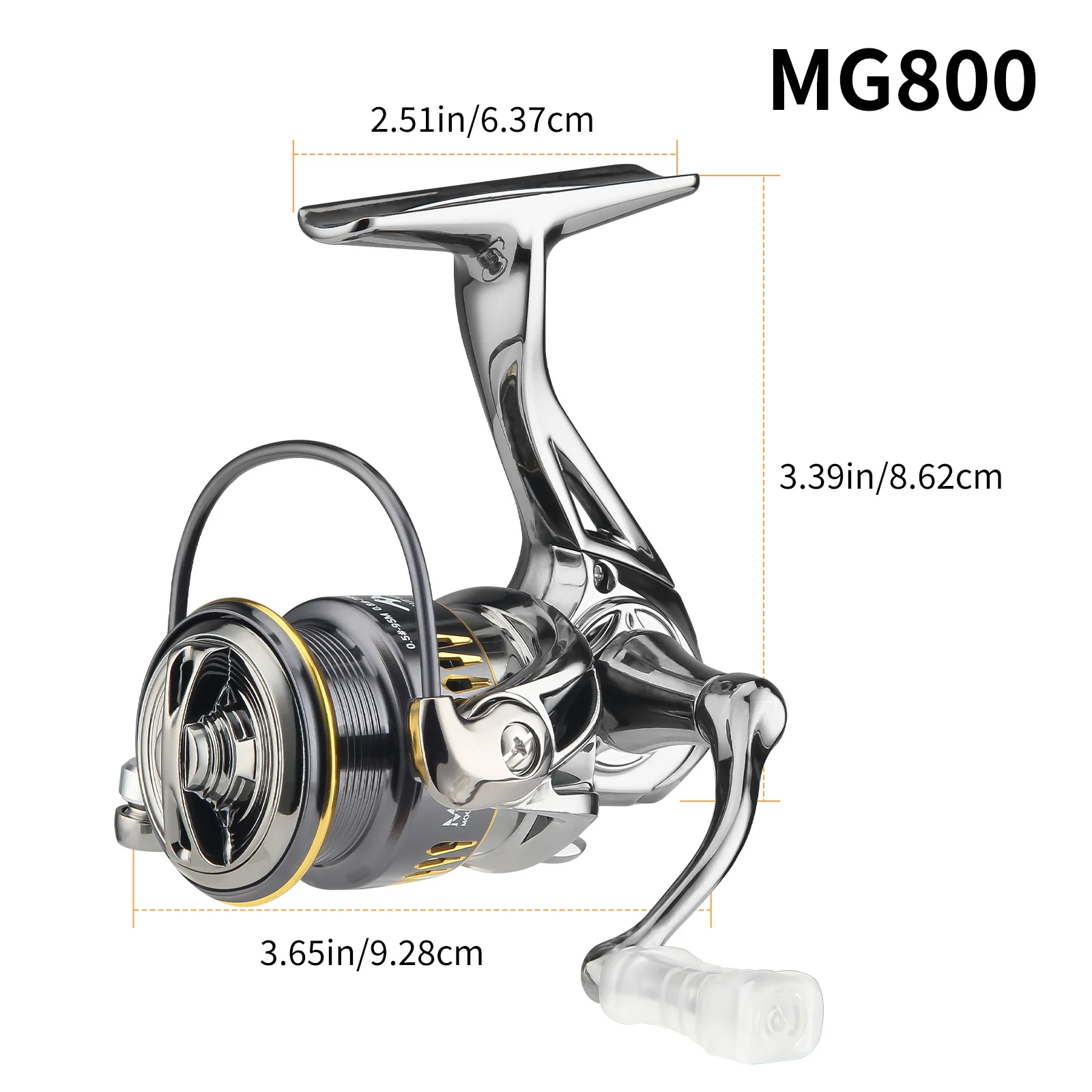 HAUT TON Ultra-light 159G Spinning Fishing Reel 3+1 BB Lightweight and  Durable Ideal For Outdoor Freshwater&Saltwater Icefishing - AliExpress 18