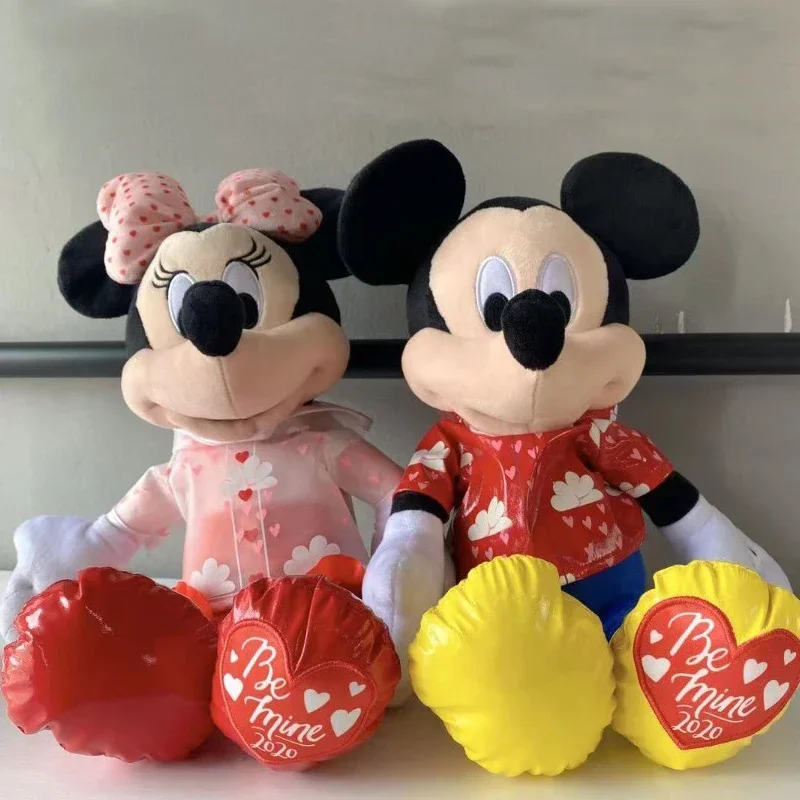 

New 42cm LimitedDisney Plush Toy Figure Mickey Mouse Mickey Minnie Stuffed Plushie Dolls Children's Cartoon Cute Toy Birthday G