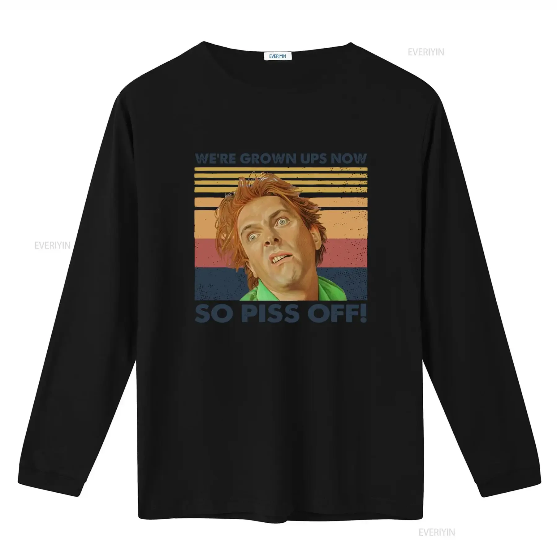 Drop Dead Fred Inspired T Shirt We're Grown Ups Now Funny Rik Mayall Design for Adults Kids vintage Washed Stretched Slightly