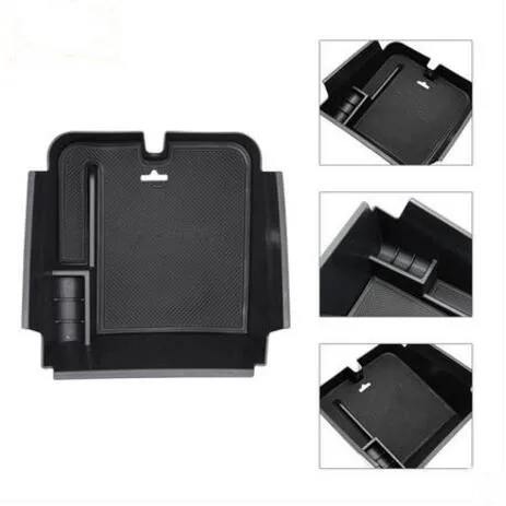 Car Styling Dedicated Modified Central Armrest Storage Box Glove Tray Pallet Case For Volkswagen vw Touareg 2016 Car Accessories