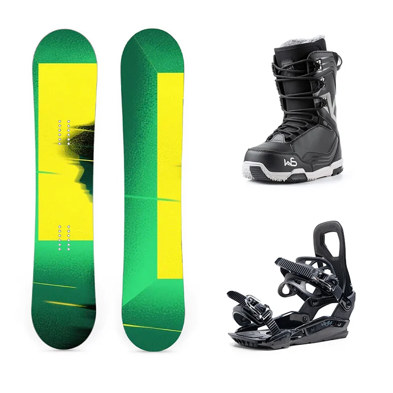 

OEM универсальные лыжные сноубордические ботинки для фристайла, зимние виды спорта, трехсекционный материал для быстрого ношения, деревянный материал