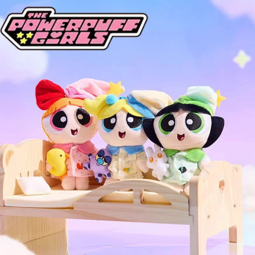 ตุ๊กตาพาวเวอร์พัฟเกิร์ล ของแท้ ตุ๊กตาผ้าพลัฌ ชุดนอน น่ารัก บลอสซั่ม บับเบิ้ล บัตเตอร์คัพ กระเป๋าเป้ ตุ๊กตาตกแต่ง พวงกุญแจ ของขวัญ