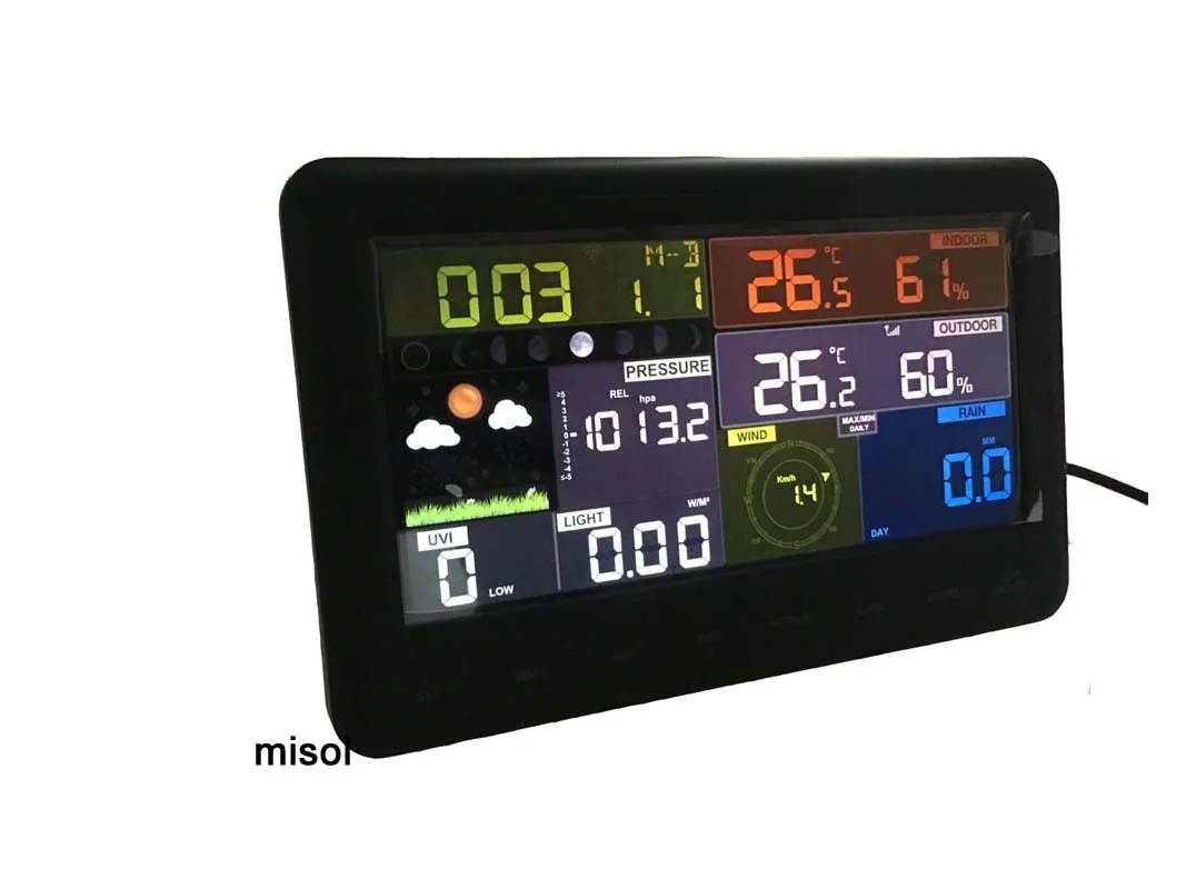 misol display (spare part) for weather station wireless 433Mhz(WH2900)