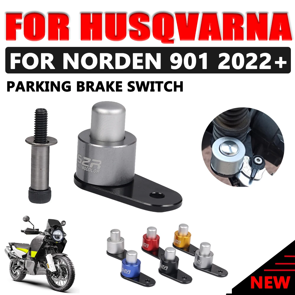 For Husqvarna Norden 901 NORDEN901 Motorcycle Accessories Parking Brake Clutch Lever Brake Switch Parking Stop Auxiliary Lock