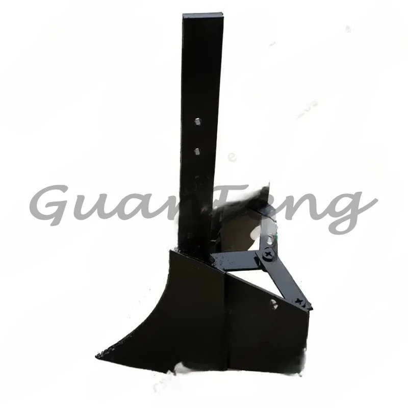 Simple small plough trencher Double-sided plough Adjustable plough Agricultural micro-tillage accessories