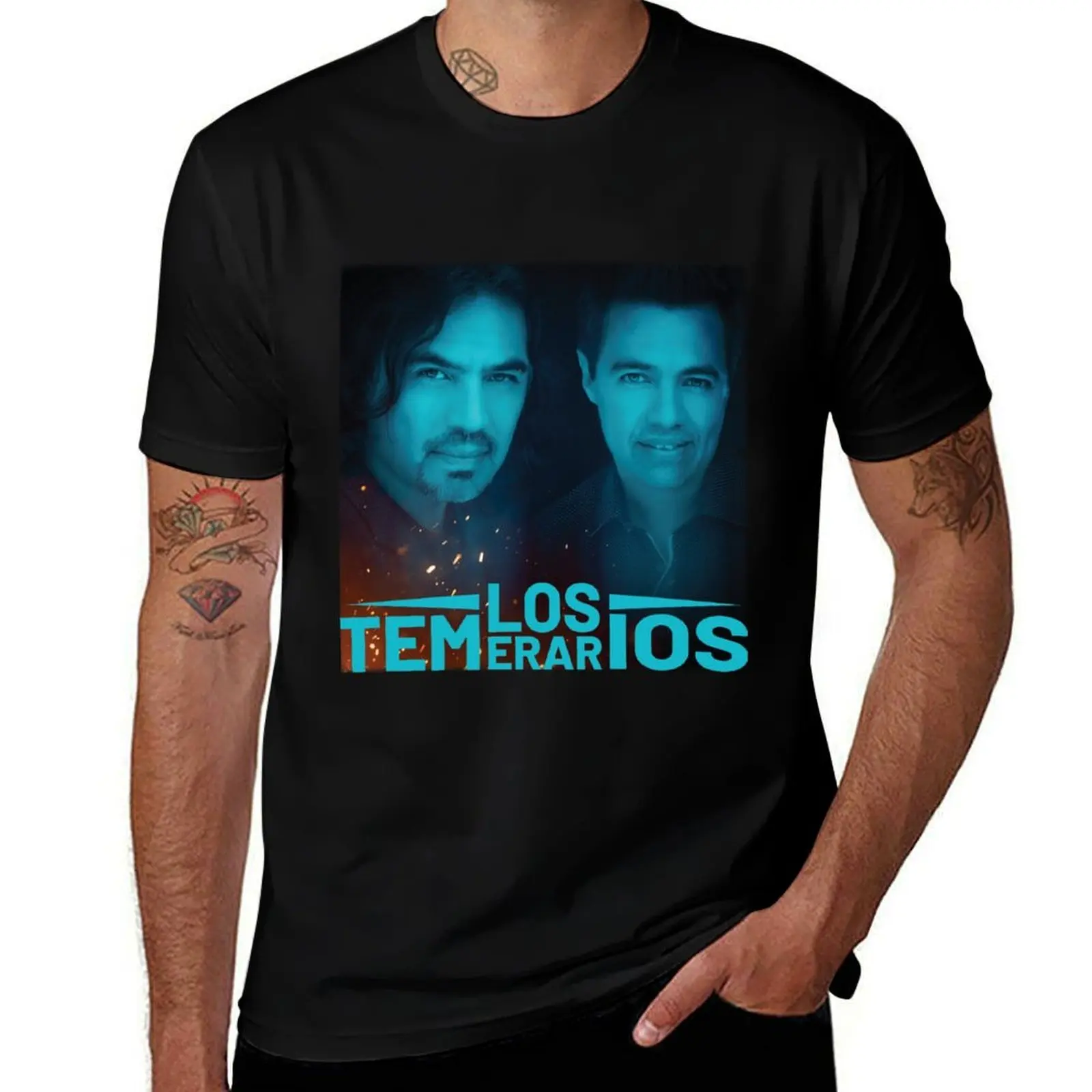 

Los Temerarios T-Shirt Big and Tall Short Sleeve Tee