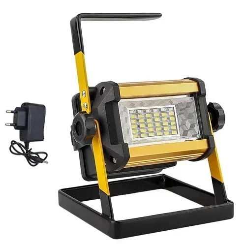 

Lightingview 50W Flood Light Outdoor Portable LED Reflector Spotlight Rechargeable Projector Floodlight Construction Lamp