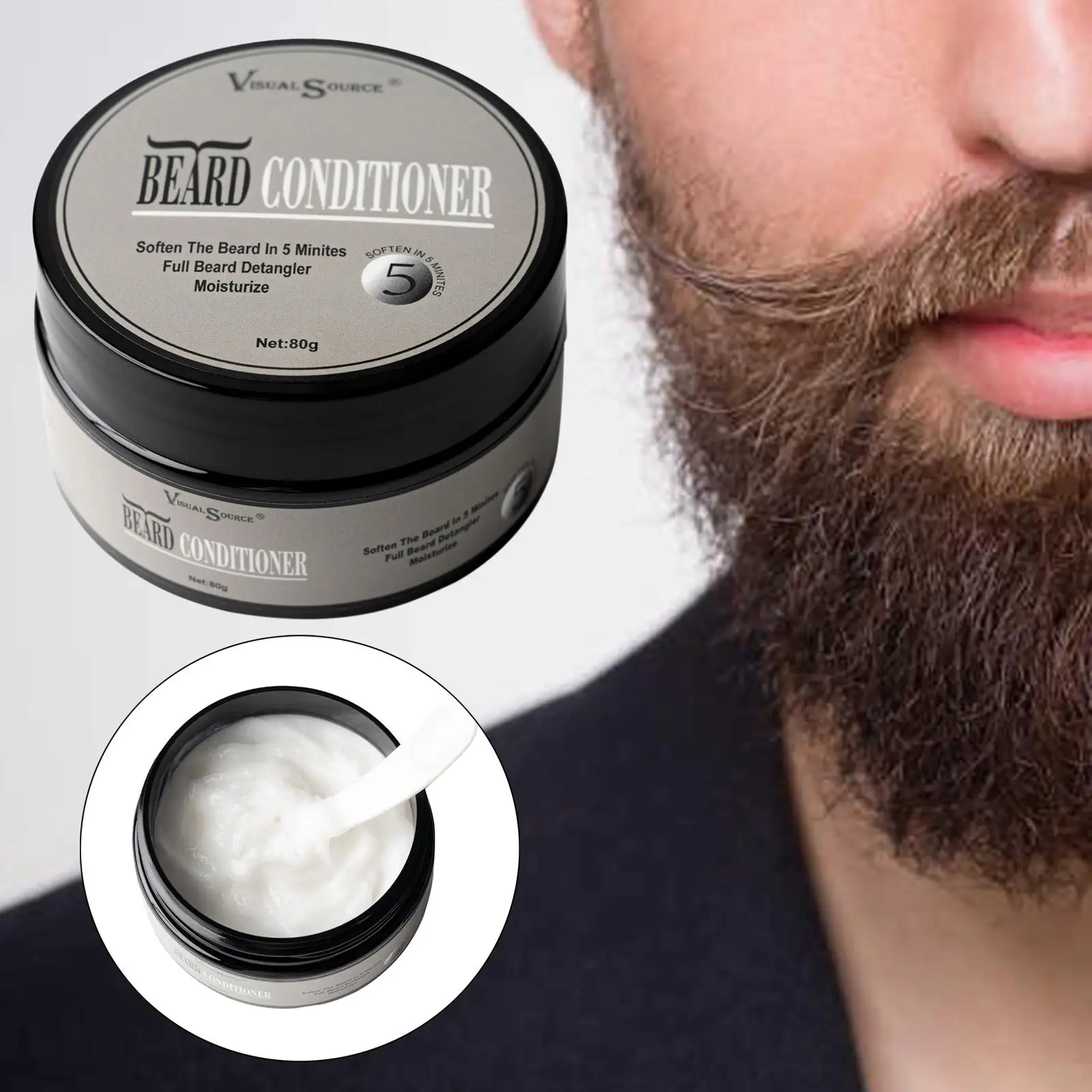 

Mustache conditioner Hydrating Softening Nourishing Shaping Beard Balm for Husband Boyfriend
