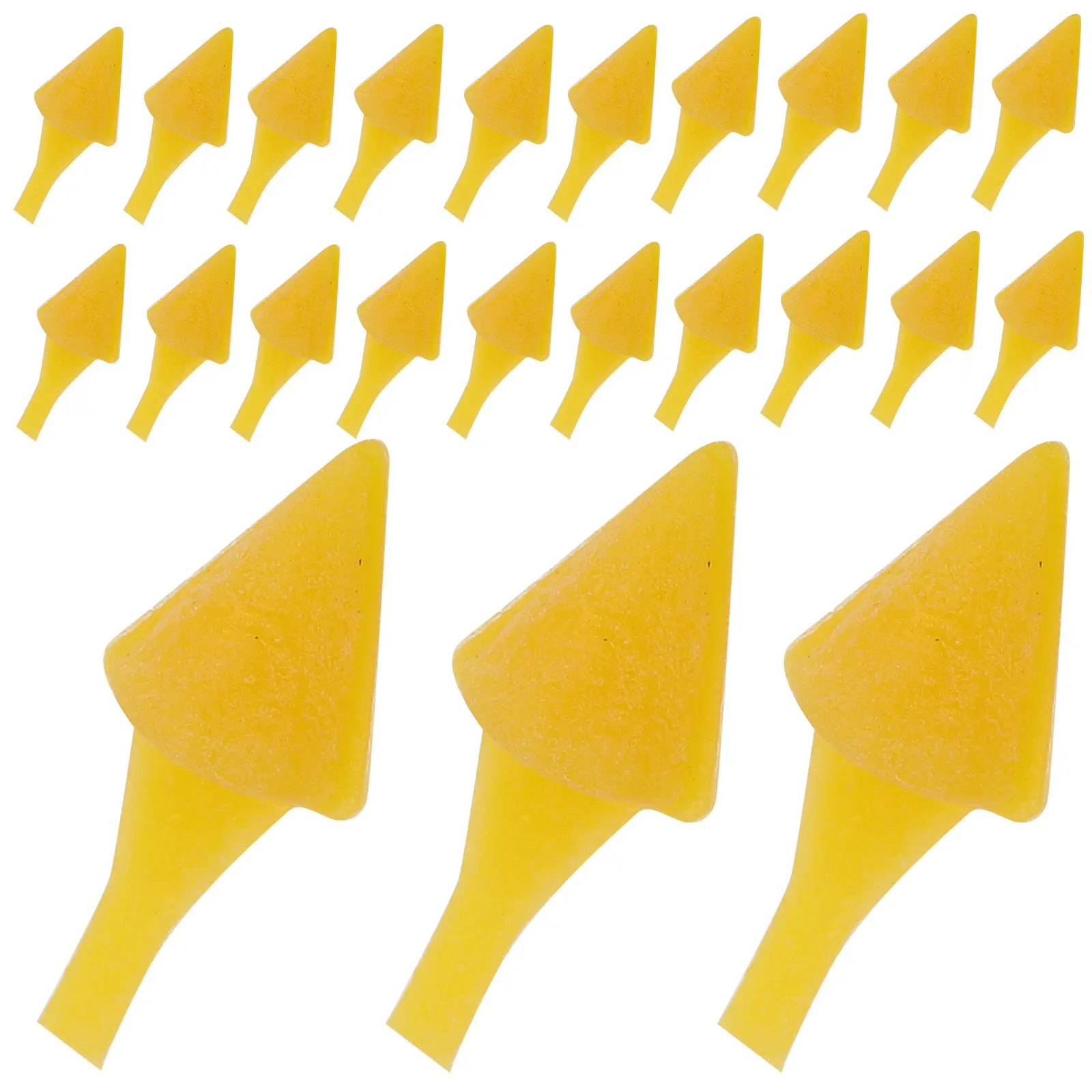 

100 шт. пластиковых накладок-клювов для куриц (утиных клювов) для рукоделия, реалистичные мини-аксессуары для рта животных, для вязания крючком и мягких игрушек в виде птиц