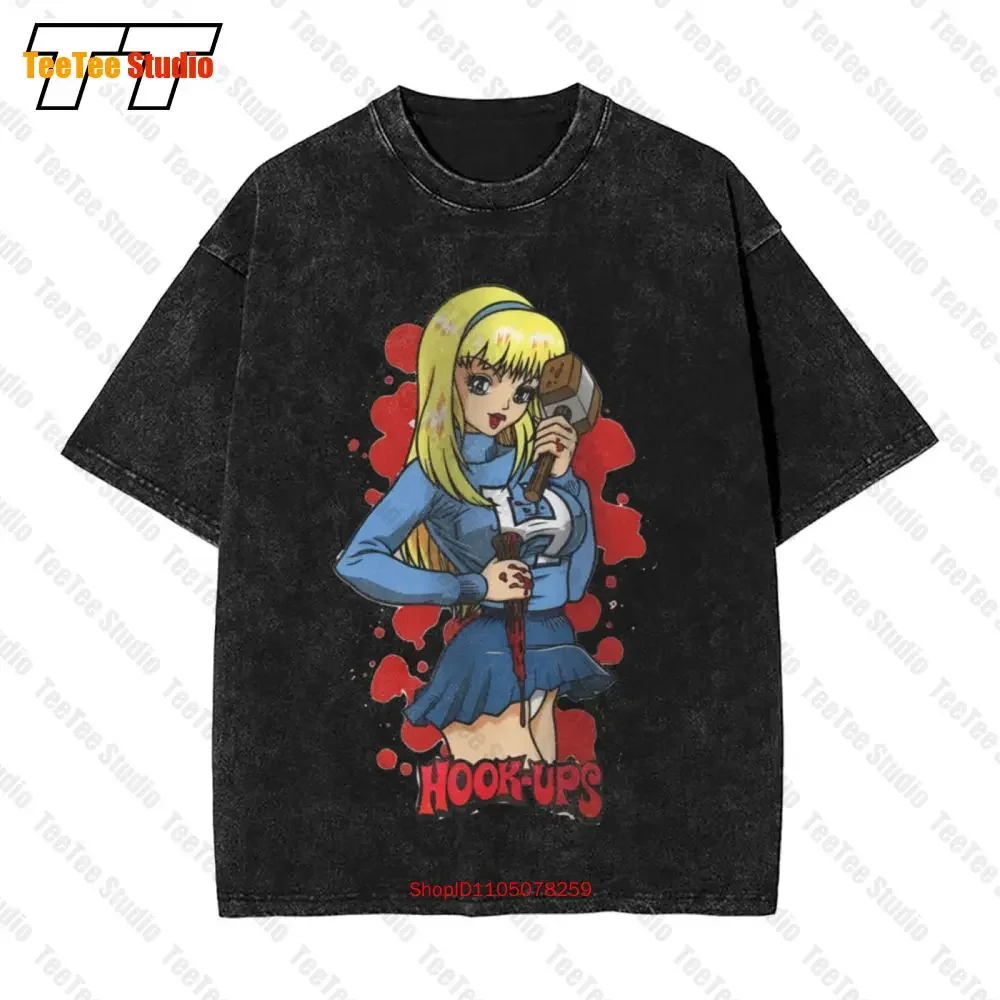 Hook Ups Skateboard Vintage Oversized T-Shirt U2H5