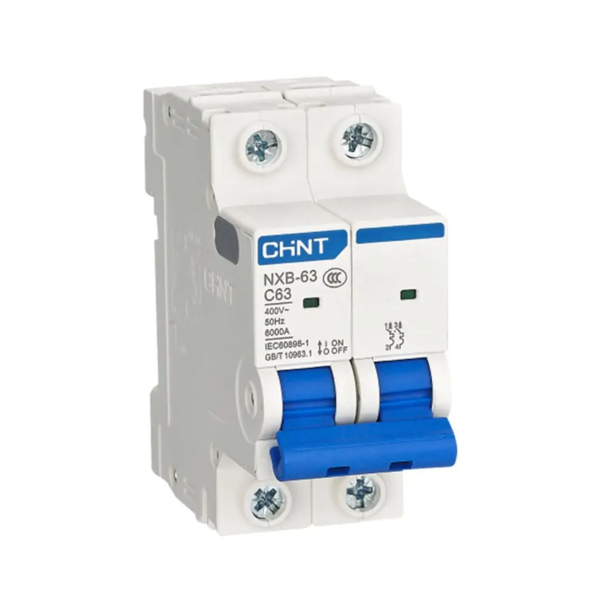 

NXB-63 2P C16 710024000000085 NXB-63(DZ47-63) C16 2P | 16A | C | 6kA NXB-63 Miniature circuit breaker