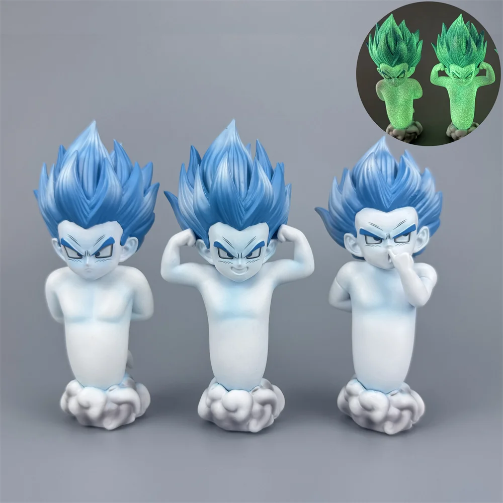 14.5CM Dragon Ball Z Gotenks figurine fantôme Super fantôme Kamikaze attaque figurines d'action Pvc Statue Collection modèle jouets cadeaux